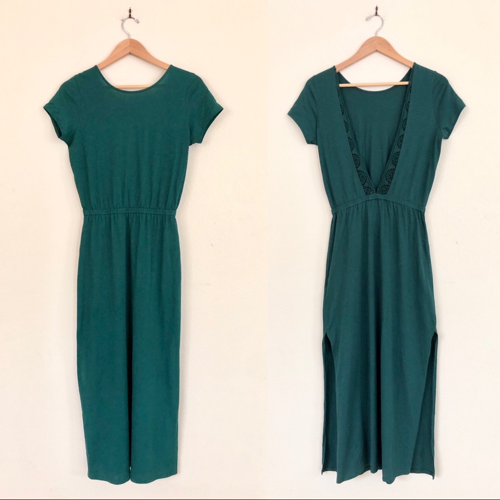 {Sezane} Lucille Backless Lace Midi Dress - Picture 6 of 10